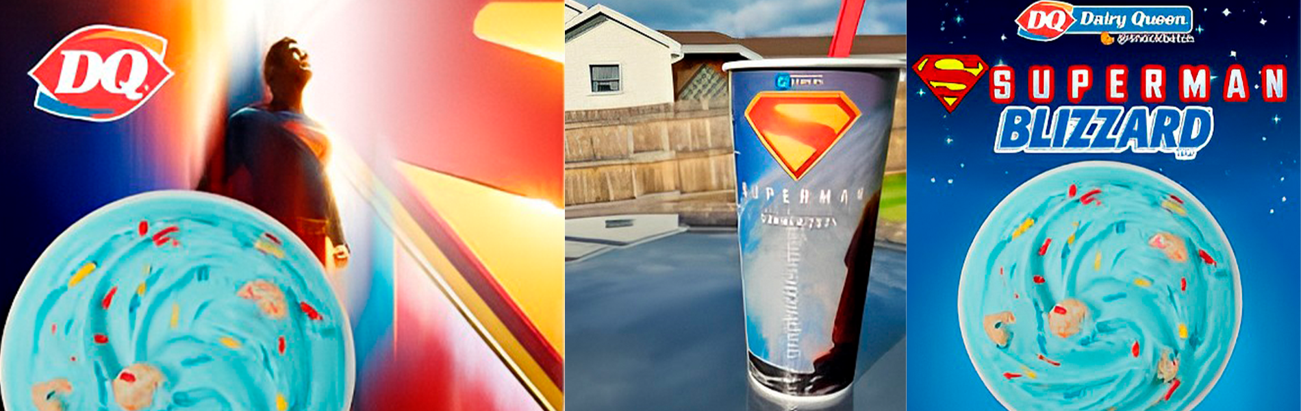 ¡Es un pájaro! ¡Es un avión! ¡Es el nuevo Superman Blizzard de Dairy Queen! 