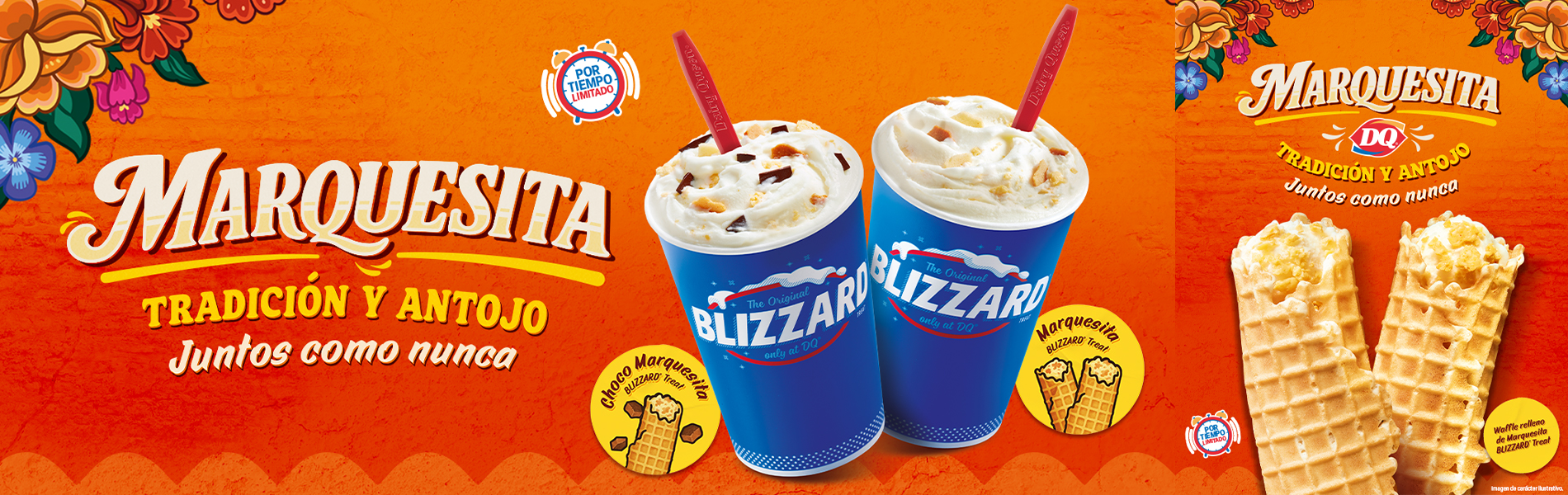 Llega a dairy queen desde yucatan el sabor tradicional de las marquesitas 